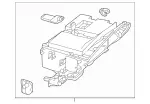 21768011911C13 - Body: Glove Box for Mercedes-Benz Image