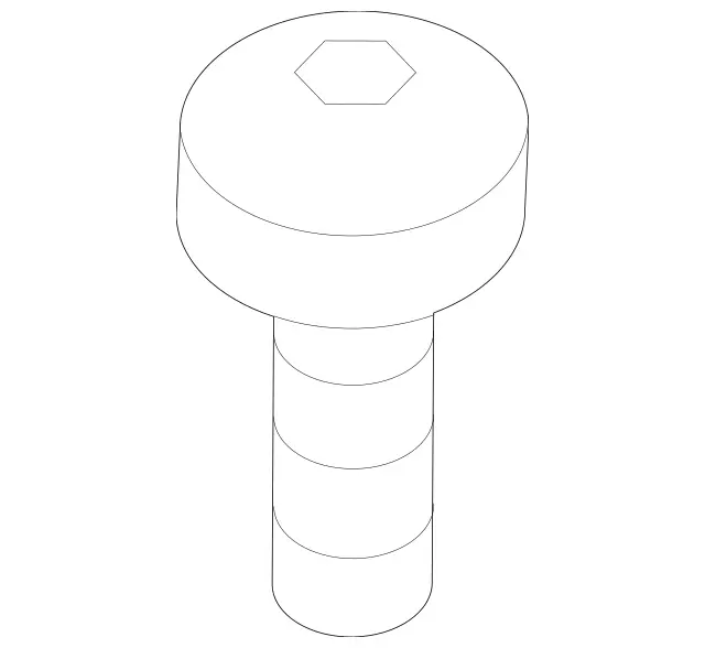 914125010529 - Driver Seat: Cap Screw for Mercedes-Benz: CL500, CL55 AMG, G55 AMG, G550, G550 4x4, G63 AMG, G65 AMG, S350, S400, S430, S55 AMG, S600, S63 AMG Image image