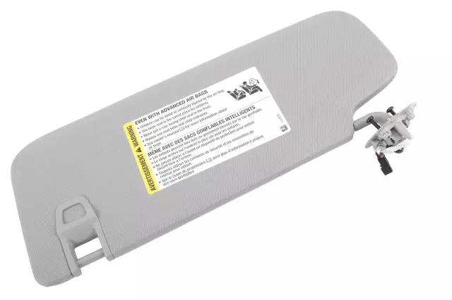 Ash Gray Passenger Side Sun Visor - GM (84929575)