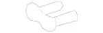 2304900044 - Exhaust System: Plate for Mercedes-Benz Image