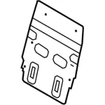 AE9Z7440300A - : Back Panel for Ford: Flex | Lincoln: MKT Image