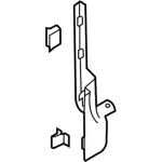 AR3Z6302344AA - Body: Cowl Trim for Ford: Mustang Image