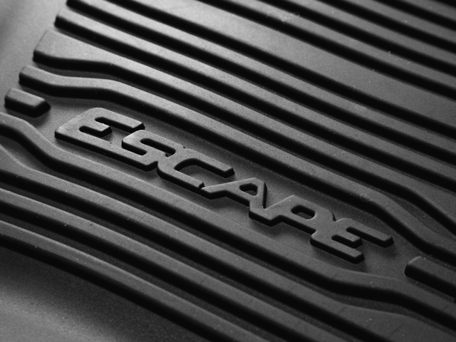 LJ6Z7813300AB - : Floor Liner, Tray Style, 4-Piece Set, Black for Ford: Escape Image