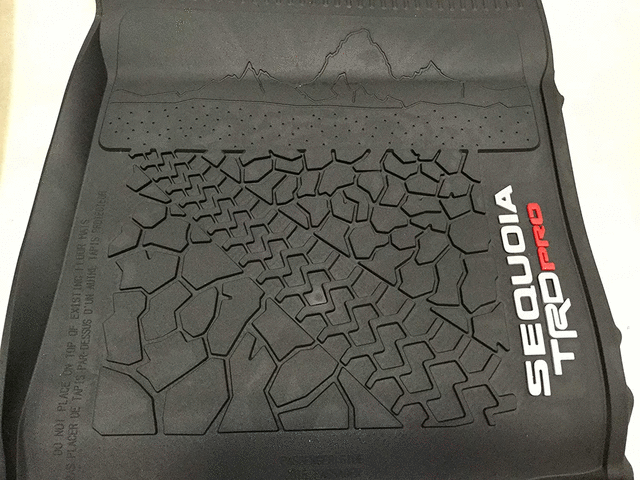 Floor Liner, All-Weather, Third Row - Toyota (PT908-0C201-20)