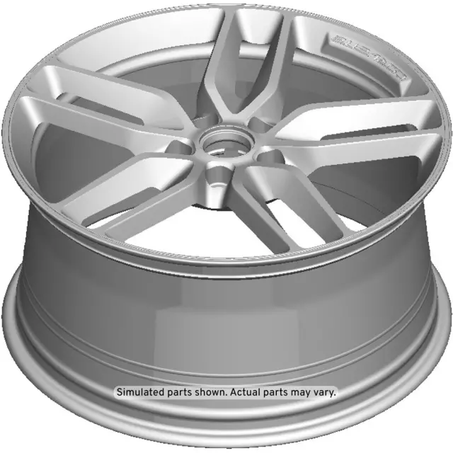 20986481 - : 20x10-Inch Aluminum Rear Wheel for Chevrolet: Corvette Image