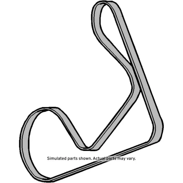 12588414 - Cooling System: Supercharger Belt for Buick: Park Avenue, Riviera | Pontiac: Bonneville Image