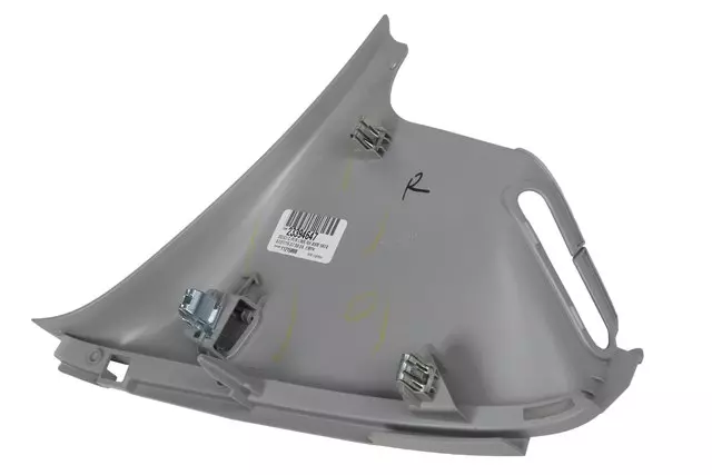 Light Ash Gray Passenger Side Body Lock Pillar Trim Panel - GM (23394647)