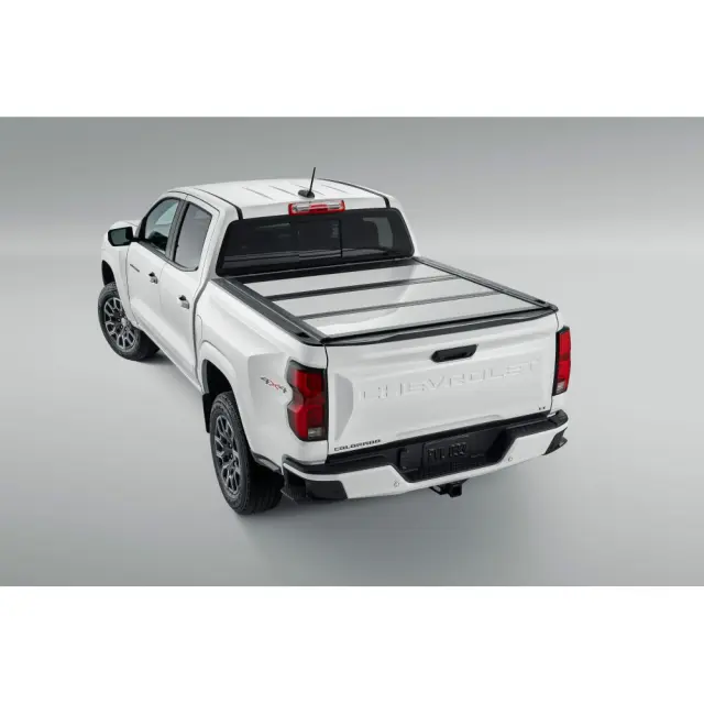 19433964 - Bed Products: Short Bed Hard Folding Painted Tonneau Cover for Chevrolet: Colorado | GMC: Canyon Image
