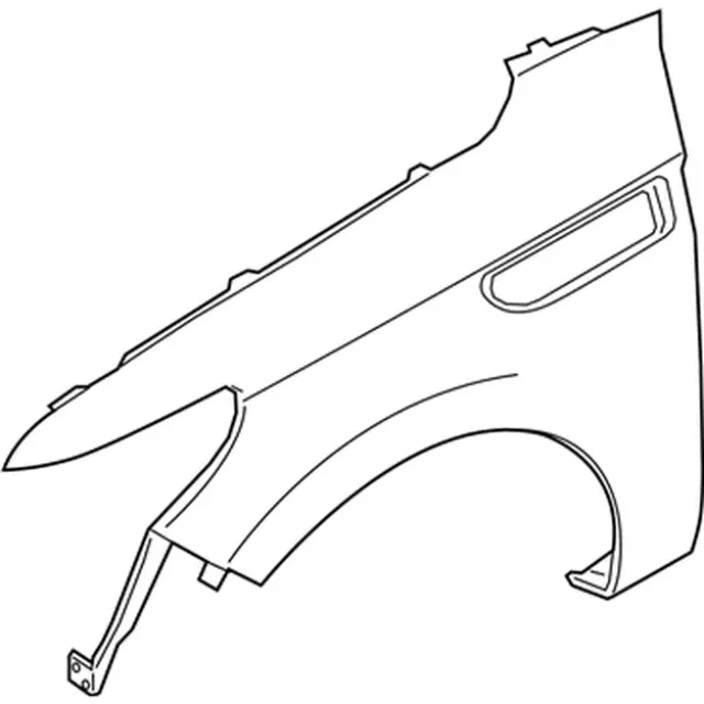 JL7Z16005B - : Fender for Lincoln: Navigator Image