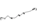 AV6Z2C055A - Brakes: ABS Sensor Wire for Ford: Focus Image