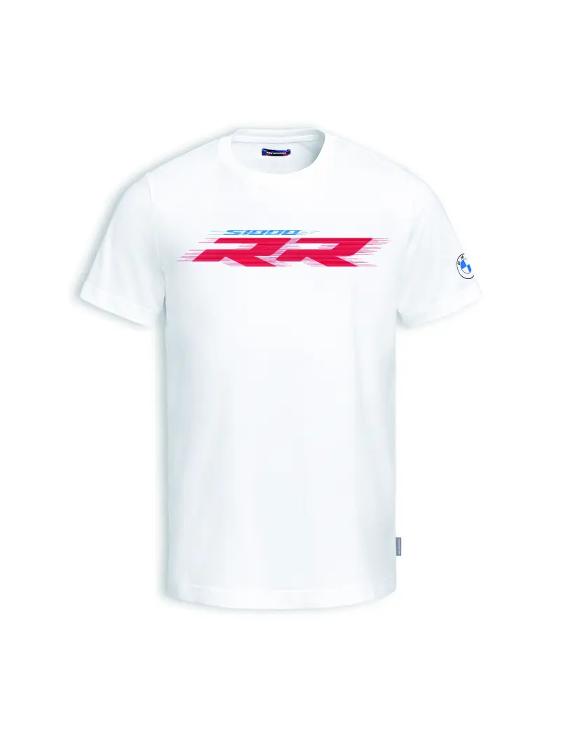 MENSTSHIRTRRWHITE2025 - : Mens RR T-Shirt for BMW-Motorrad Image