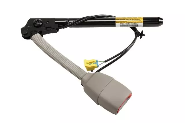 Light Titanium Passenger Seat Belt with Buckle - GM (19168784)