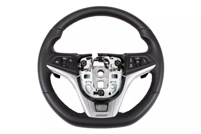 23443829 - : Jet Black Steering Wheel for GM Image