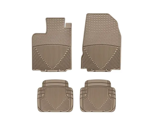 W87TNW50TN - : Tan All Weather Floor Mats for WeatherTech Image