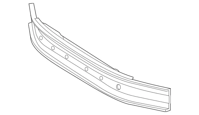 1706201086 - Body: Reinforcement for Mercedes-Benz Image