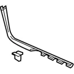 DE9Z74061A17AA - Body: Upper Trim for Lincoln: MKT Image