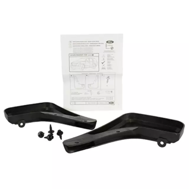 2008 thru 2012 Escape OEM Ford Molded Splash Guards Mud Flaps REAR - Ford (8L8Z-16A550-BA)