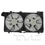 623470 - : Dual Radiator and Condenser Fan Assembly - Replaces Subaru 45131AL01A, 45121AL03A, 45122AL01A for TYC Image