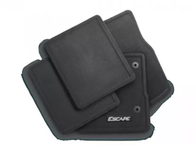 DJ5Z7813300AA - : 2013-2015 Ford Escape Carpeted Floor Mats Medium Stone Gray Front &amp; Rear OEM NEW for Ford Image