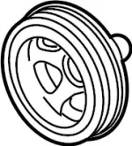 123035NA0A - : Crankshaft Pulley for Infiniti Image