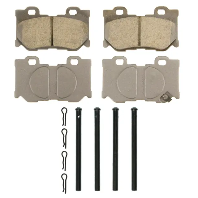 QC1347 - Brake: Wagner ThermoQuiet QC1347 Rear Disc Brake Pad Set Ceramic for WAGNER BRAKE Image