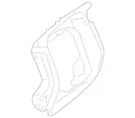 20468213169051 - : Lower Column Cover for Mercedes-Benz Image