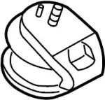 11220EG302 - : Front Mount for Infiniti Image