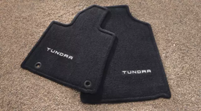 PT2063414120 - : Floor Mats, Carpet, Tundra Logo, Front Set for Toyota: Tundra Image