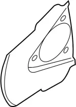 41151ZV50A - : Splash Shield for INFINITI: QX56 Image