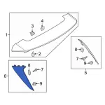 LJ6Z78442K03AA - : 2020-2024 Ford Escape - Side Cover for Ford: Escape Image