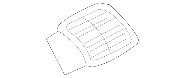 22083007547241 - Body: Vent Grille for Mercedes-Benz Image