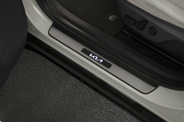 CVF69AU000 - Exterior: Door Sill Plates - Illuminated for Kia: EV6, EV9 Image