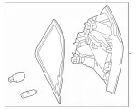 1669066302 - : Rear Lamp Combination for Mercedes-Benz Image