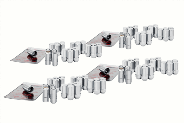 Wheel, Chrome Lock And Lug Nut Kit - GM (85519797)