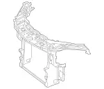 1666205901 - Front-End Assembly, Front Panel: Crossmember for Mercedes-Benz Image