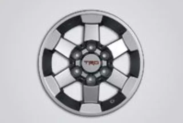 TRD, ALLOY, WHEEL 16" X 7.5" 6-SPOKE, SILVER - Toyota (PT904-35070)