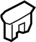 84632JJ51A - Body: Lock Cover for INFINITI: G37, Q60 Image