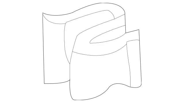 129880778 - Side Panels: Clip for Mercedes-Benz: C230, C240, C280, C32 AMG, C320, C350, C55 AMG, CLK320, CLK350, CLK500, CLK55 AMG, CLK550, CLK63 AMG, E320, E500, E55 AMG, GLK250, GLK350, SL55 AMG Image image