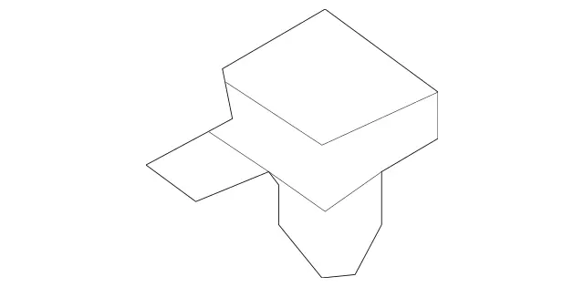 9916098 - Panelling: Clamp for Mercedes-Benz: CLS400, CLS550, CLS63 AMG, CLS63 AMG S, E250, E350, E400, E550, E63 AMG, E63 AMG S Image image