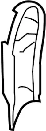 874056P202 - Body: Recliner Cover for INFINITI: Q45 Image