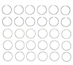 M39516STD - : Engine Piston Ring Set for Enginetech Image