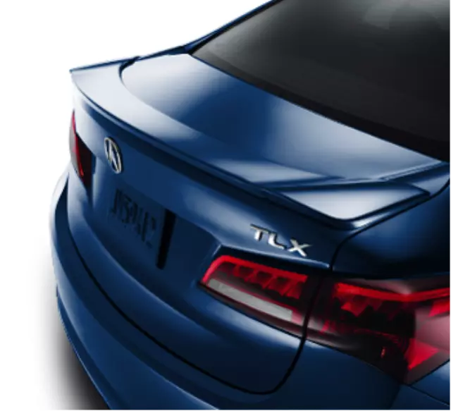 8F10TZ3252 - : 2015-2020 Acura TLX - Spoiler, Decklid *B588P* (Fathom Blue Pearl) for Acura Image