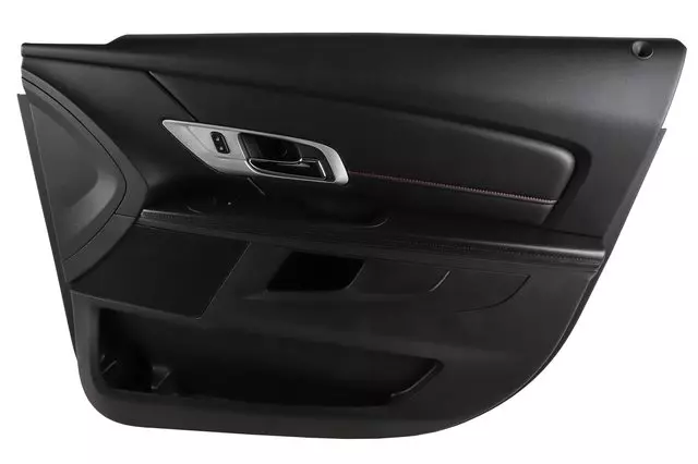 23363863 - : Jet Black Front Passenger Side Door Trim for GM Image