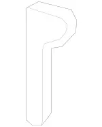 63974301727J69 - : 2010-2018 Mercedes-Benz - Handle, Outside for Mercedes-Benz: Sprinter 2500, Sprinter 3500 Image