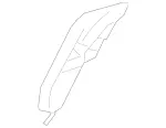 20792009308P13 - Body: Bolster for Mercedes-Benz Image