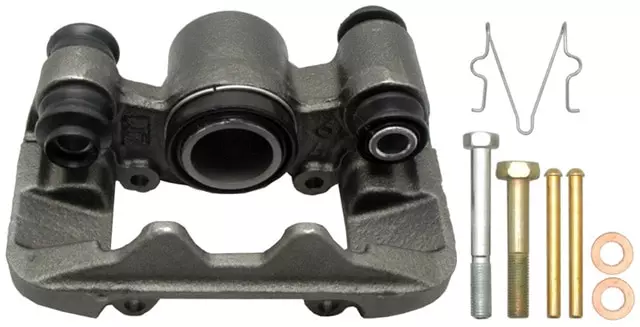 19141950 - : Rear Passenger Side Disc Brake Caliper Assembly (Friction Ready Non-Coated), Remanufactured for GM Image