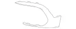 2478853703 - Attachment Parts: Trim, Bumper for Mercedes-Benz: GLB250, GLB35 AMG Image