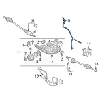 K2GZ4022M - : Vent Hose for Ford: Bronco Sport, Escape Image