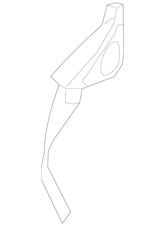 2227205701 - Front Doors: Trim, Window Frame for Mercedes-Benz Image