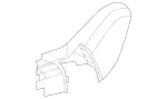 22391912028T92 - Body: Recline Cover for Mercedes-Benz Image